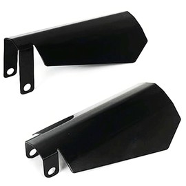 Cyreedom Motorcycle Handguard Coffin Cut Shape Hand Guards for Harley 2007-2023 Electra Glide Street Glide Road Glide Road King Baggers (Black)