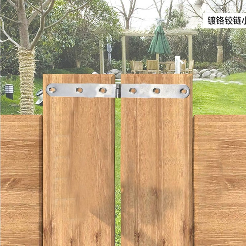 10PCS Side Rail Hinges, Lokatall Jewelry Box Hinges Marine Boat