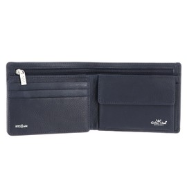 Golden Head Capri RFID Protection Leather Wallet 12.5 cm, Blue, Standard size