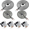 MP22YA Electric Range Burner Element Unit Set（2 pcs MP21YA 8"