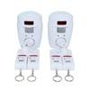 Tech Traders Wireless Pir Motion Sensor Alarm Plus 2 Remote