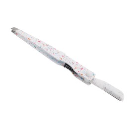 TOVINANNA Precision Eyebrow Tweezers Angled Brush Stainless Steel Eyebrow Clip for Women