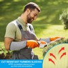 PATIKIL 8 Inch Cut Resistant Sleeves with Finger Grips, 2