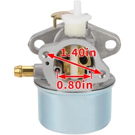 Generic BXparts Carburetor for Coleman Powermate Ultra 2500 Generator Engine Carb Air Filter, sliver