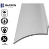 Barzen, Door Rain Drip Guard, 76 inches Long, Dark Bronze