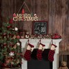 Merry Christmas Sign,Christmas Hanging Ornament,Christmas's Door Plaque Sign,Santa Tree Xmas