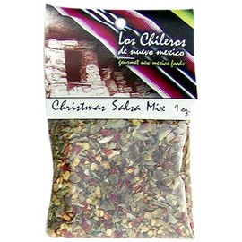 Los Chileros Christmas Salsa Mix, Red and Green, 1 Ounce (Pack of 12)
