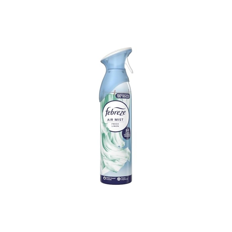Febreze Air Mist, Fresh Linen, 185ml