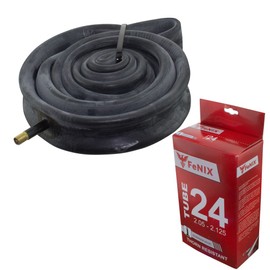 Fenix 24" x 2.05"/2.125" Thorn Resistant 33mm Schrader Valve Bicycle Tube
