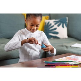 Maped - Set of 4 Igloo Pencil Sharpeners, 1 Hole with Transparent Container, School Supplies for Kids, Ergonomic and Compact, 2 Blue & 2 Yellow