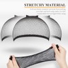MORGLES Wig Cap, 6pcs Hair Net for Wig Closed End