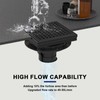 Square Shower Drain | 6 Inch AISI 304 Stainless Steel