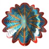 WorldaWhirl Whirligig 3D Wind Spinner Hand Painted Stainless Steel Twister