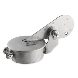 3" Inch Tractor Exhaust Silencer Weather Cap Muffler Cover Rain Flap 3" (Stainless Steel)