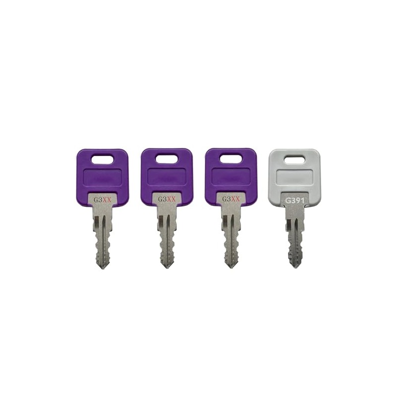 G301 - G391 KeyPower RV Keys for Global Link Precut