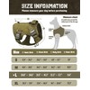 Saboos Tactical Dog Harness for Large Dogs Heavy Duty with