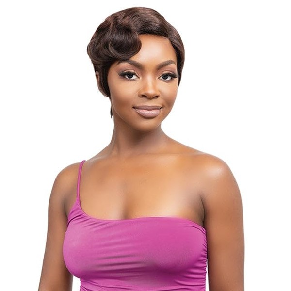 Janet Collection Lavish 100% Virgin Human Hair Pixie Cut Side