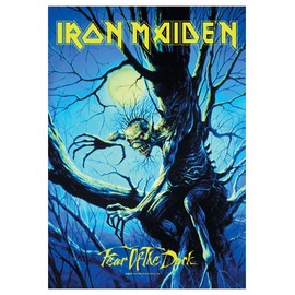 Iron Maiden Poster Flag Fear of the Dark Live