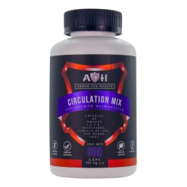 Complejo Para L Circulación D 180 Cáps A4h Resveratrol Pimienta Ajo Vitc Sin Sabor