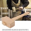 Wood Hammer, Wooden Mallet Manual Wood Tapping Woodworking Hand Tool