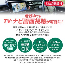 [Rn1415-3] TV Kit for Suzuki Omnidirectional Monitor-Mounted Vehicle, 99097-69T23-P03, CN-FZ786WZA 99097-69T33-P05 CN-HZ785WZA TV Canceller, Genuine Navigation Camera, Monitor, Traveling, TV