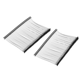 QUARKZMAN Pack of 5000 Standard Tagging Attachments, 2.6 Inch Black Clothes Label Gun Plastic Refills Fabric Label Hanging Gun Bars for Clothes