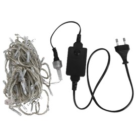 10m 100LED String Lights 24V Waterproof 8 Modes Ornamental Lamp for Christmas Shopping Mall HotelEU Plug 100‑240V