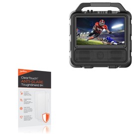 BoxWave Screen Protector Compatible with Monster Vision Portable Entertainment System - ClearTouch Anti-Glare ToughShield 9H (2-Pack), Anti-Glare 9H Tough Flexible Film Screen Protector