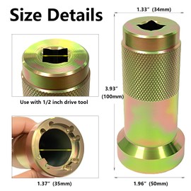 2870967 Crankshaft Nut Socket Tool for Magnum Sportsman Ranger ATP Worker