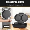 FineMade Omelette Maker Electric, Omelette Pan Nonstick, Dual Omelette Makers