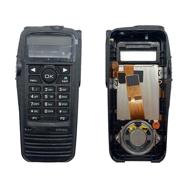 XPR6550 XPR6580 Replacement Housing Case with Speaker - Shockproof Protective