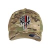 Thin RED LINE - Thin Blue LINE Spartan Helmet Cap.