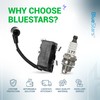 BlueStars 291337001 Ignition Coil with Spark Plug - Compatible with