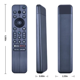PZL Universal RMF-TX800U Replace Smart Voice Search Remote Control fit for Sony RMF-TX800U RMFTX800U RMF-TX800C RMF-TX800P RMF-TX900P A80K X80K X95K X90K X85K 4K HDR LED Smart TV (2022)