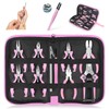 Toolour 10-Piece Jewellery Making Set, Pink, Jewellery Accessories Tool for