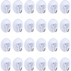 34 Mini Suction Cups with Metal Hooks 25 pack