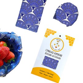 Bee Wrap - My Little Bee - Food Packaging - Zero Waste - Beeswax - Beeswax Packaging (Vegan)