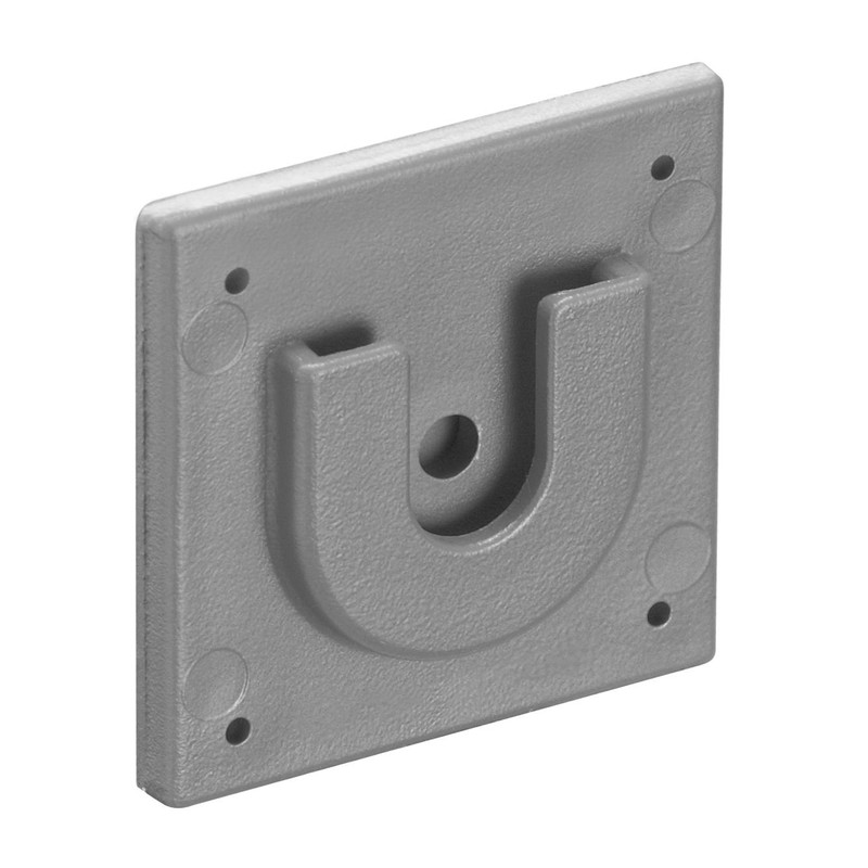 Gardena NatureUp Vertical Wall Bracket, Grey, 9.3x14.5x22 cm