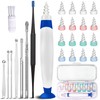 26 PCS Ear Wax Removal Kit, Earwax Remover, Safe Spiral Earwax Removal Tool, Comfortable Ear Cleaner, Soft Silicone Spiral Earwax Remover Tools, Ear Cleaning Tools Set, Suit for Adult and Kids