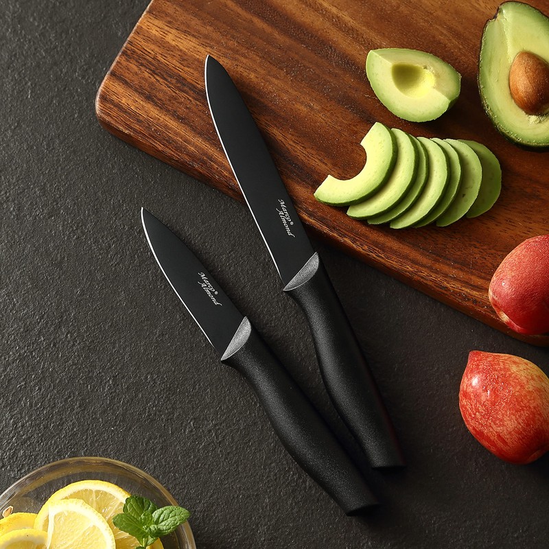 Kitchen Knife Set, KYA38 12-Piece Kitchen Knives Set with Covers,