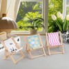MABAHON 1pcs Phone Stand for Desk,FoldableCanvas Deckchair Dock(Pink)
