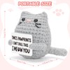 FunisFun Gifts for Mom from Daughter Son, Positive Crochet Animals