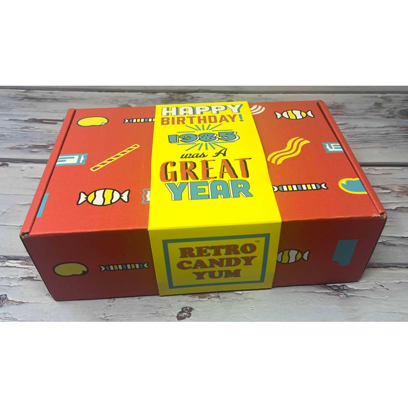 RETRO CANDY YUM ~ 1985 40th Birthday Nostalgic Candy Gift