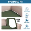 H.VERSAILTEX Super Stretch Individual Seat Cushion Covers Sofa Covers Couch