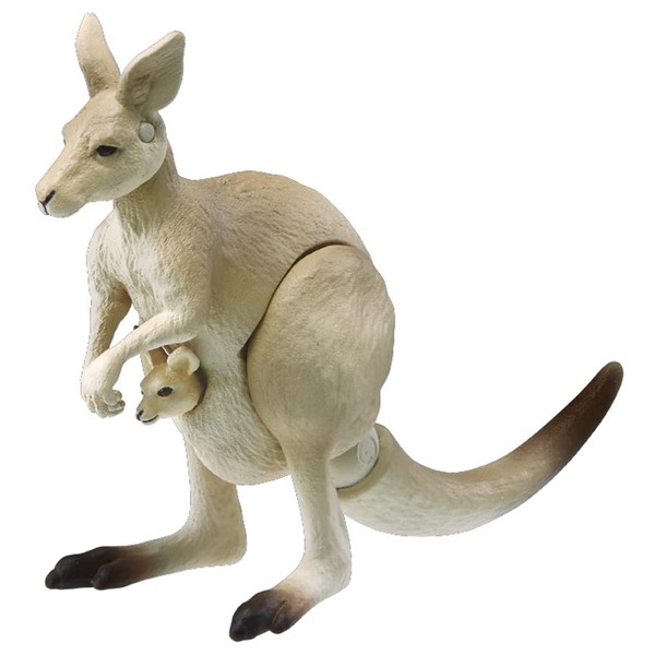 Takara Tomy Ania AS-21 Large Kangaroo Animal Dinosaur Toy for Ages 3 and Up