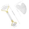 Rodillo de Jade Natural Natural Jade Face Roller, Anti-Aging Tool