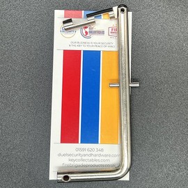 Duel Security Fire Brigade FB Drop Key Nickel Steel