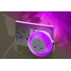 Auraglow Automatic Plug In Multi Colour Plug Through LED Nursery