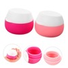 Ipetboom 2pcs Reusable Condiment Hand Cream Candy Thick Moisturizer Container