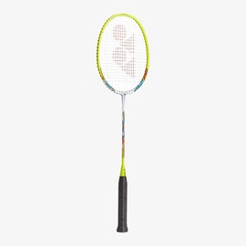 Yonex Muscle Power 2 Badminton Racquet (White/Yellow) - Strung